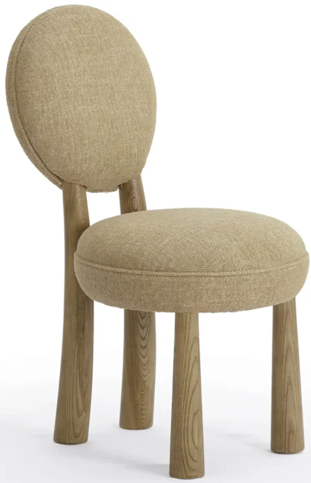 Sulley Honey Tan Performance Basketweave Dining Chair