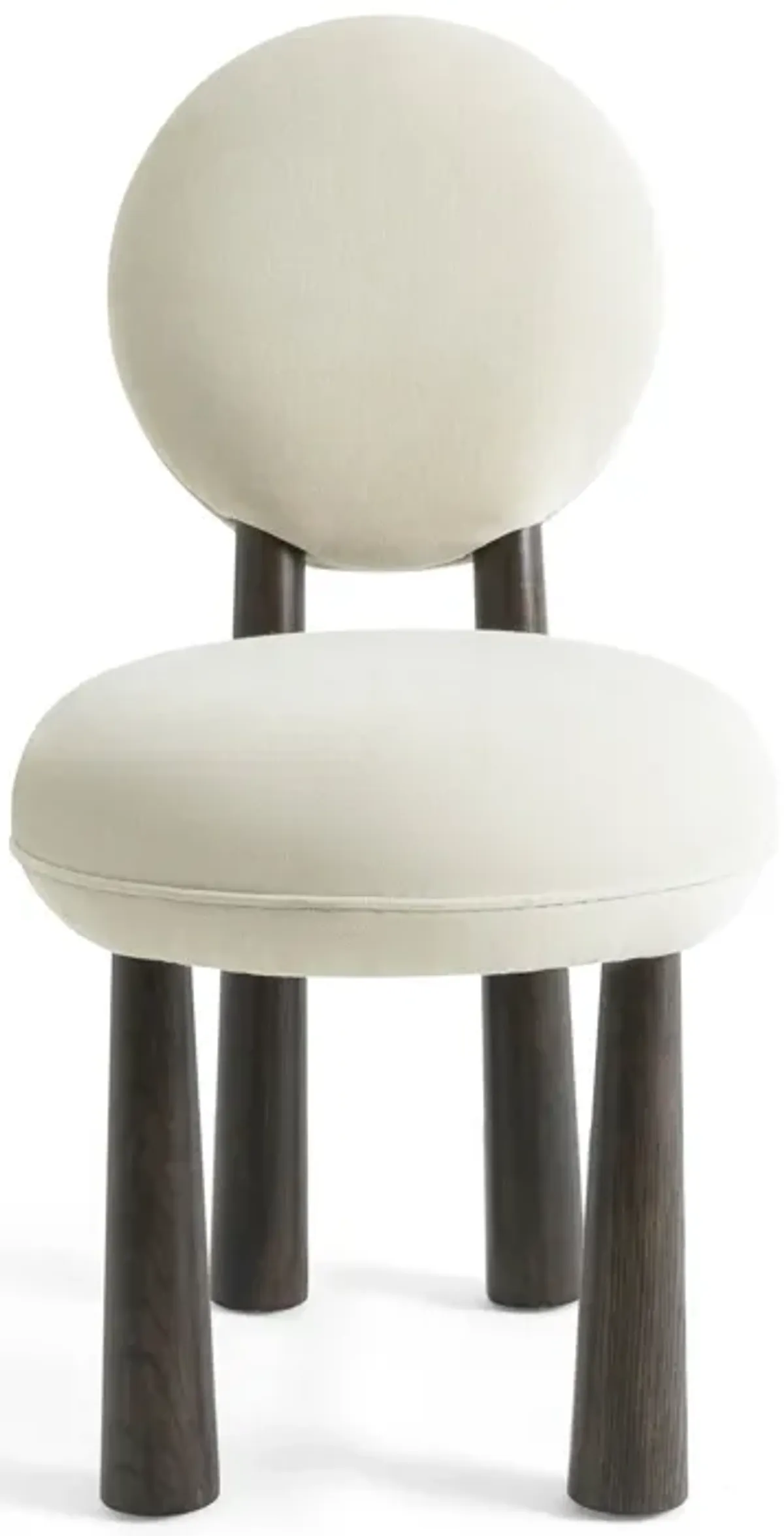 Sulley Cream Perfomance Chenille Dining Chair