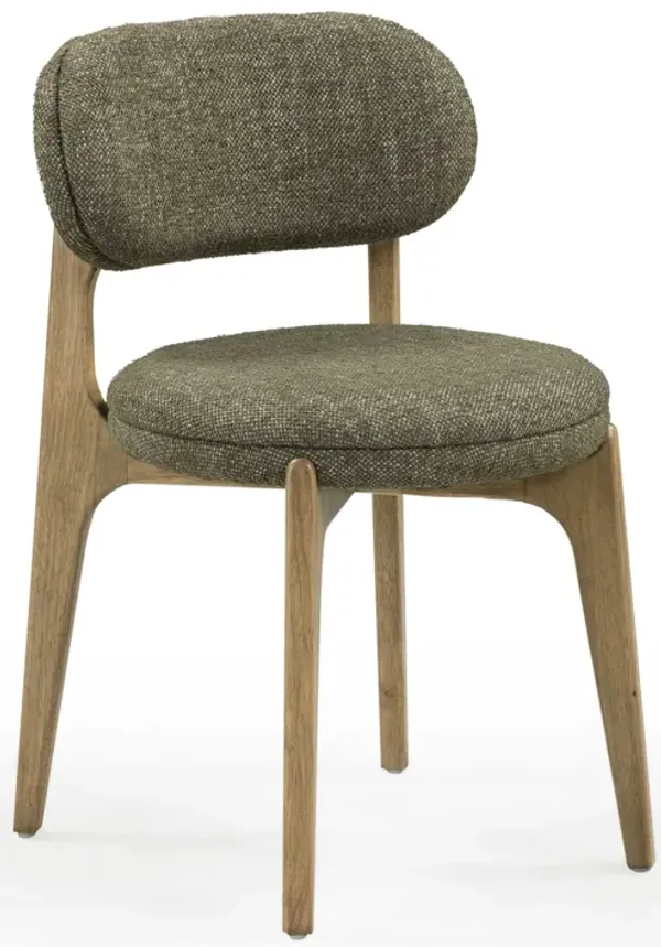 Carnation Green Performance Fabric Dining Chair