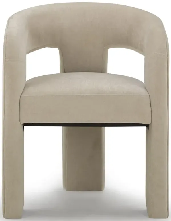Malone Taupe Performance Chenille Dining Chair