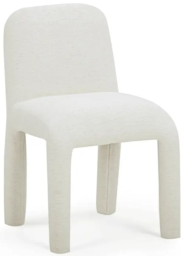 Georgia Cream Performance Chenille Dining Chair