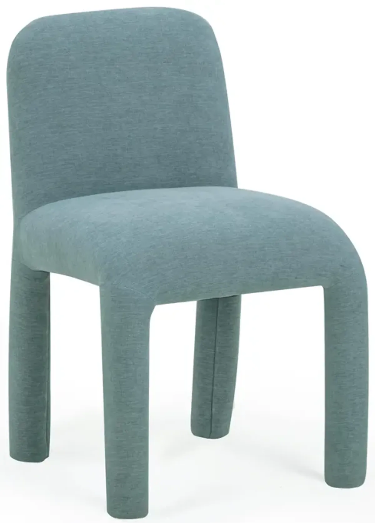 Georgia Light Blue Performance Chenille Dining Chair