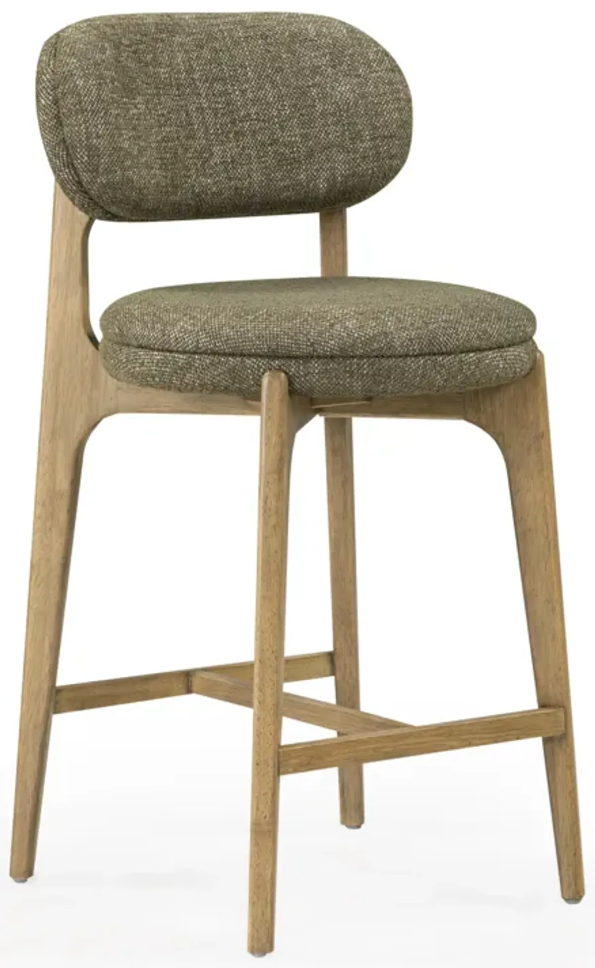 Carnation Green Performance Fabric Counter Stool