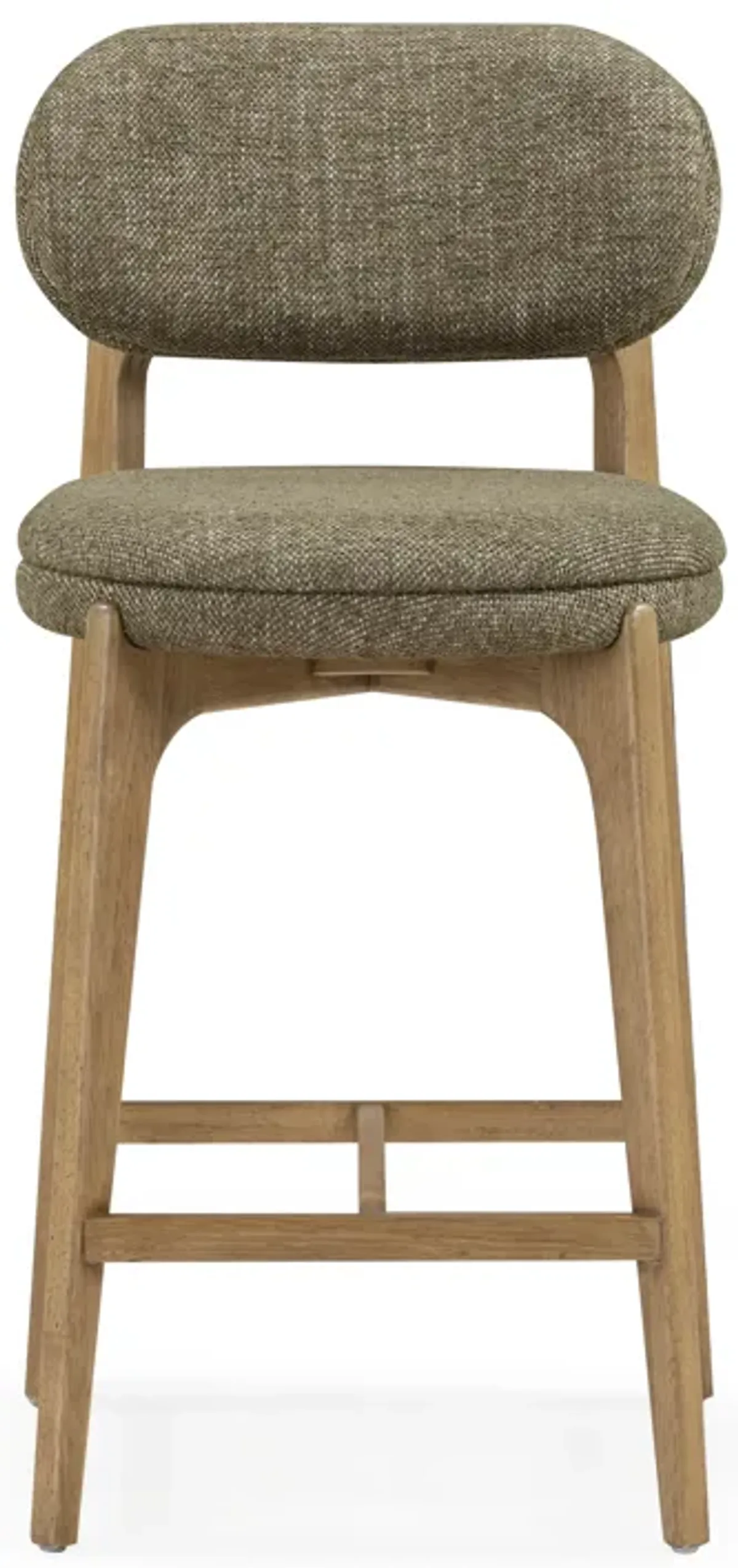 Carnation Green Performance Fabric Counter Stool