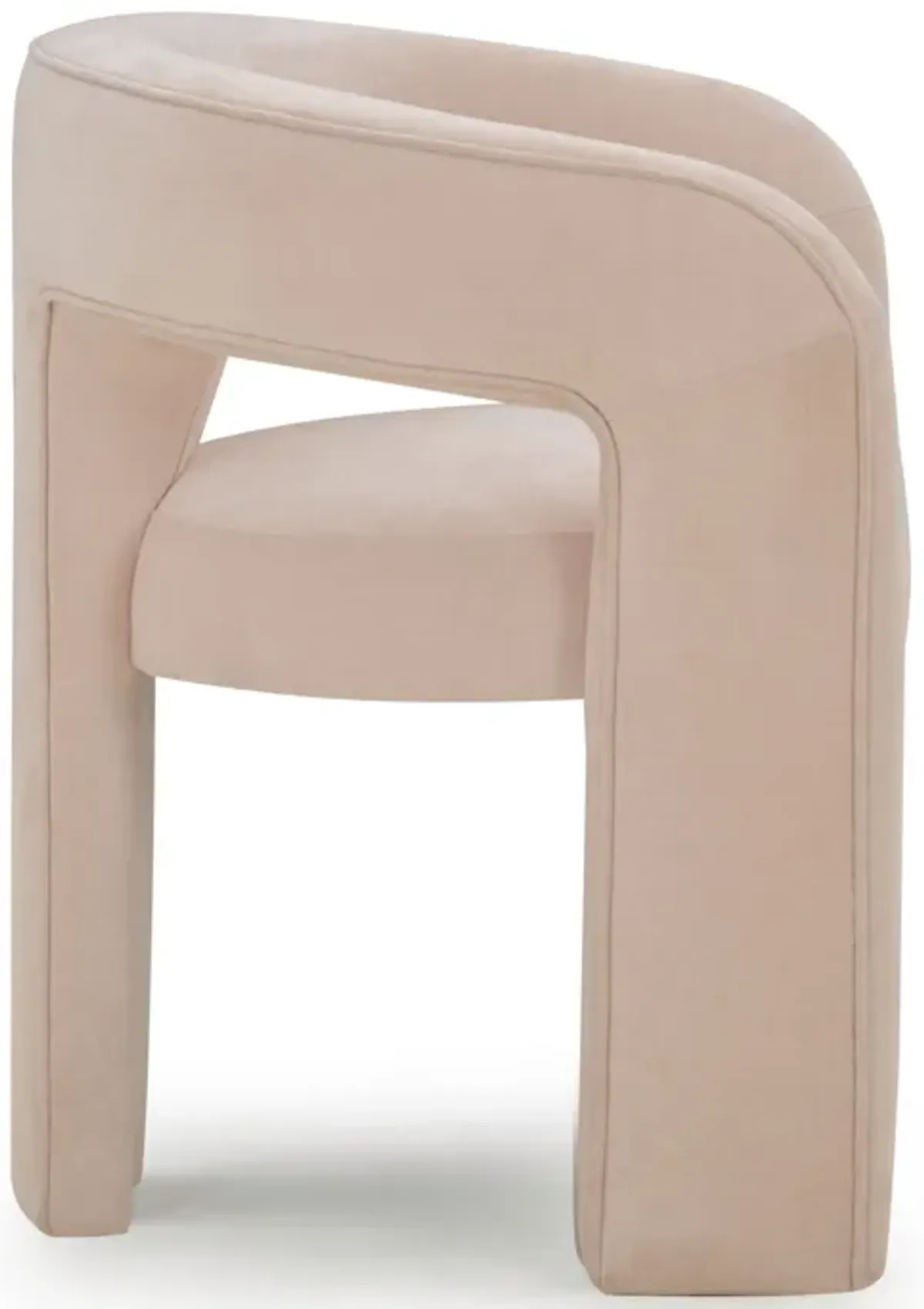 Malone Blush Performance Fabric Dining Chair