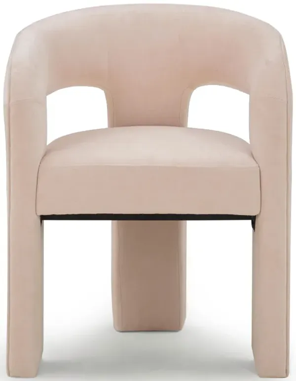 Malone Blush Performance Fabric Dining Chair