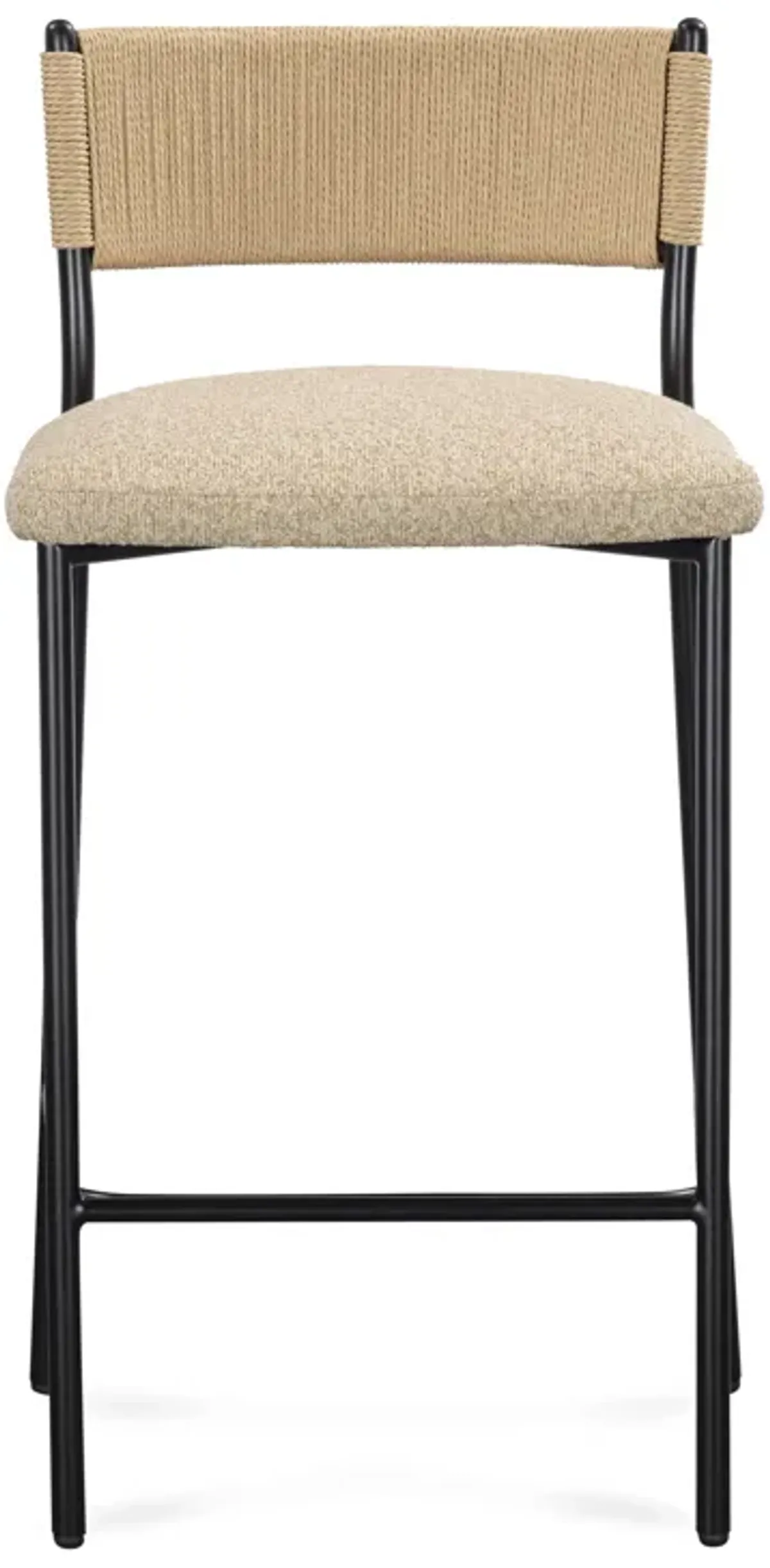 Celine Tan Performance Speckled Boucle Barstool