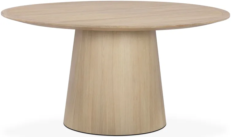 Sahara Natural Driftwood 60" Round Oak Dining Table