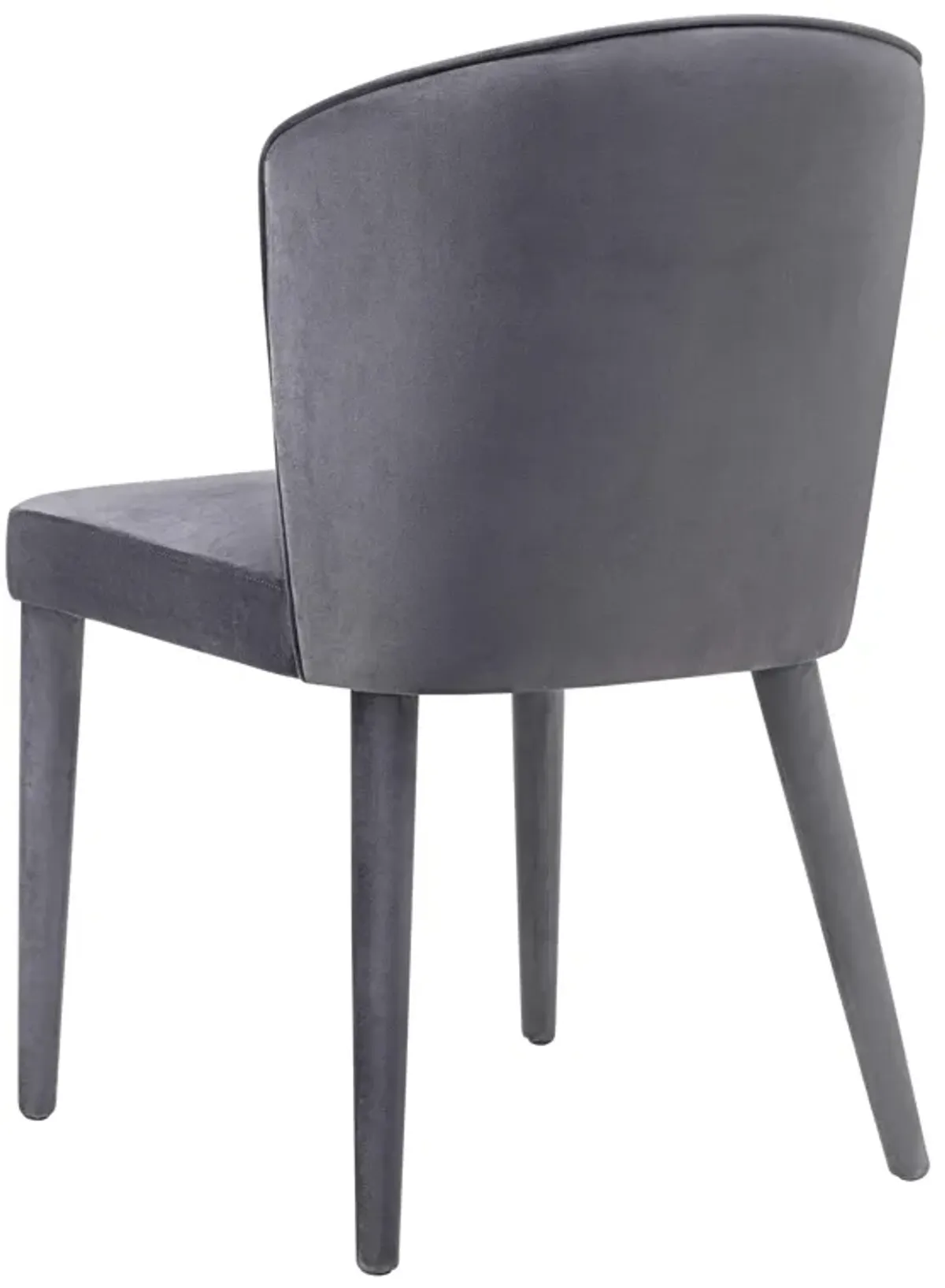 Metropolitan Grey Velvet Chair