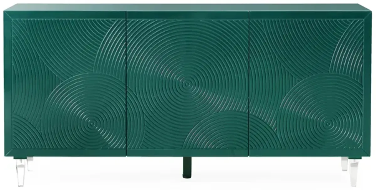 Karma Green Lacquer Buffet