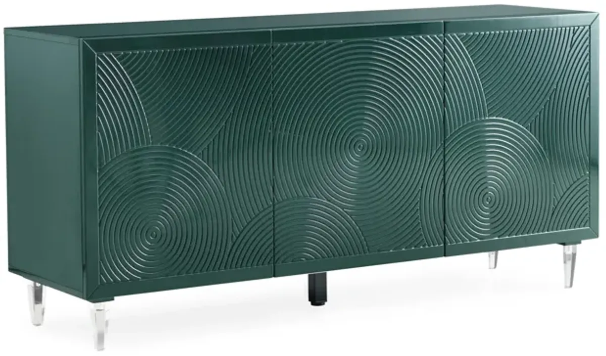 Karma Green Lacquer Buffet