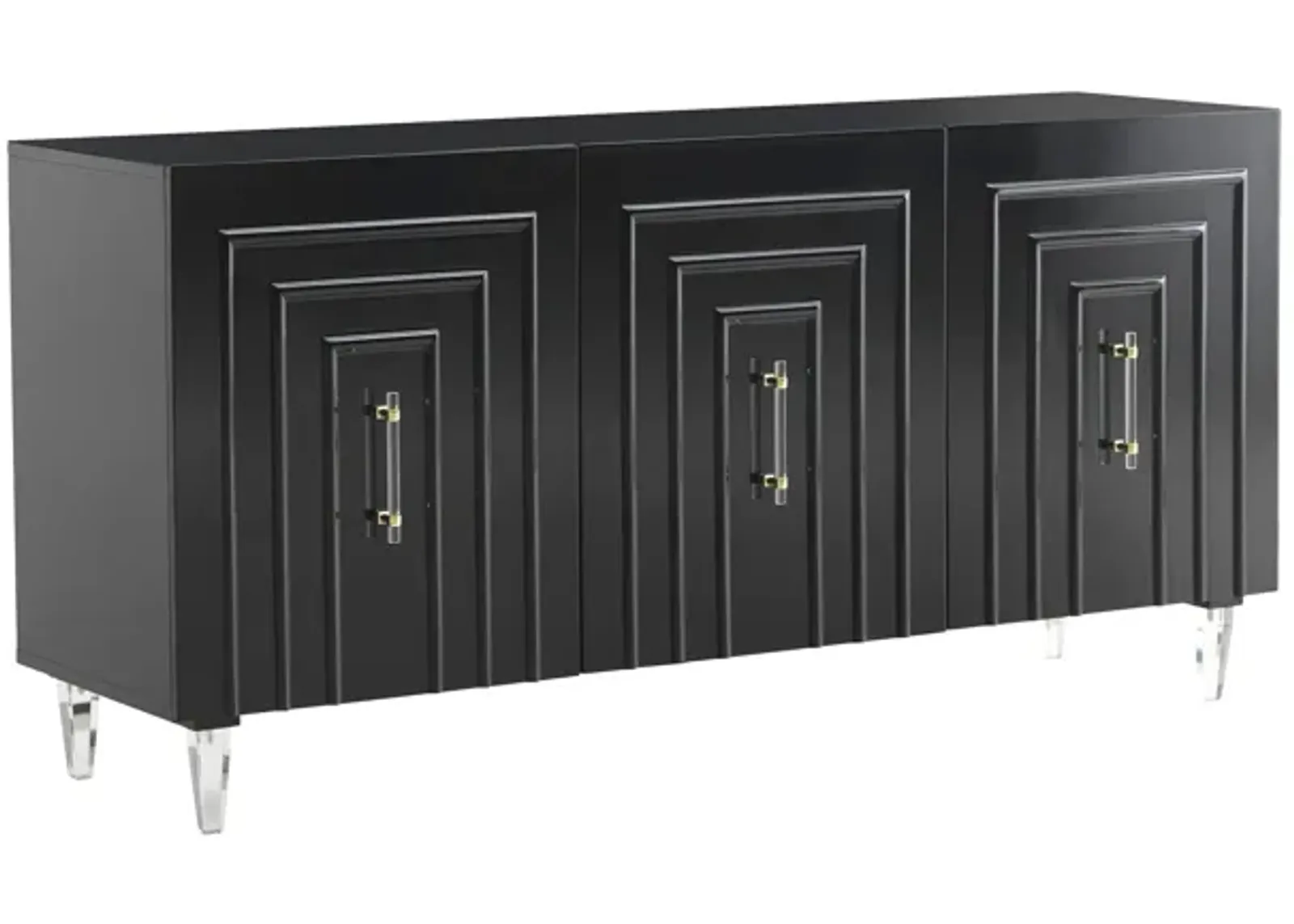 Famke Black Lacquer Buffet