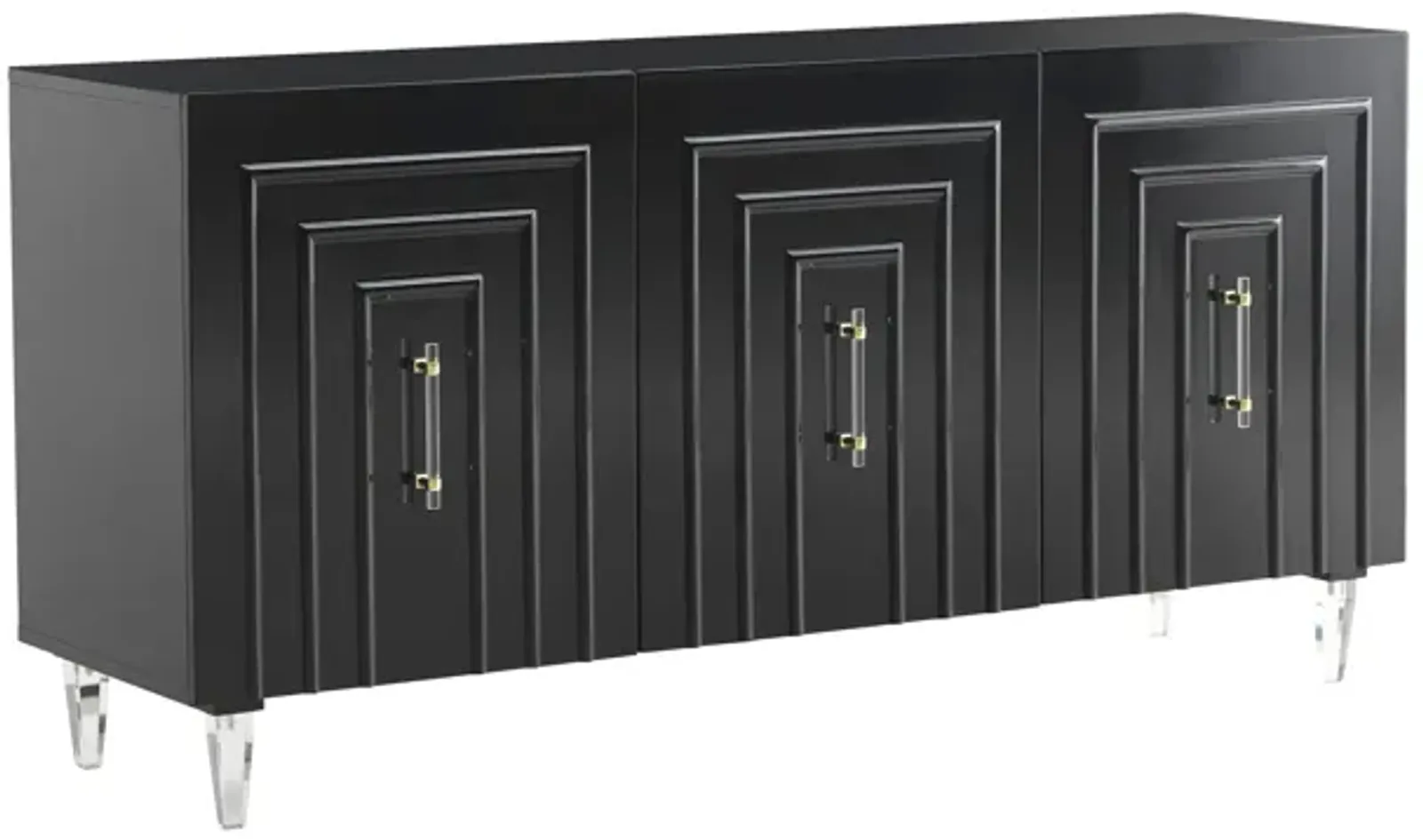 Famke Black Lacquer Buffet