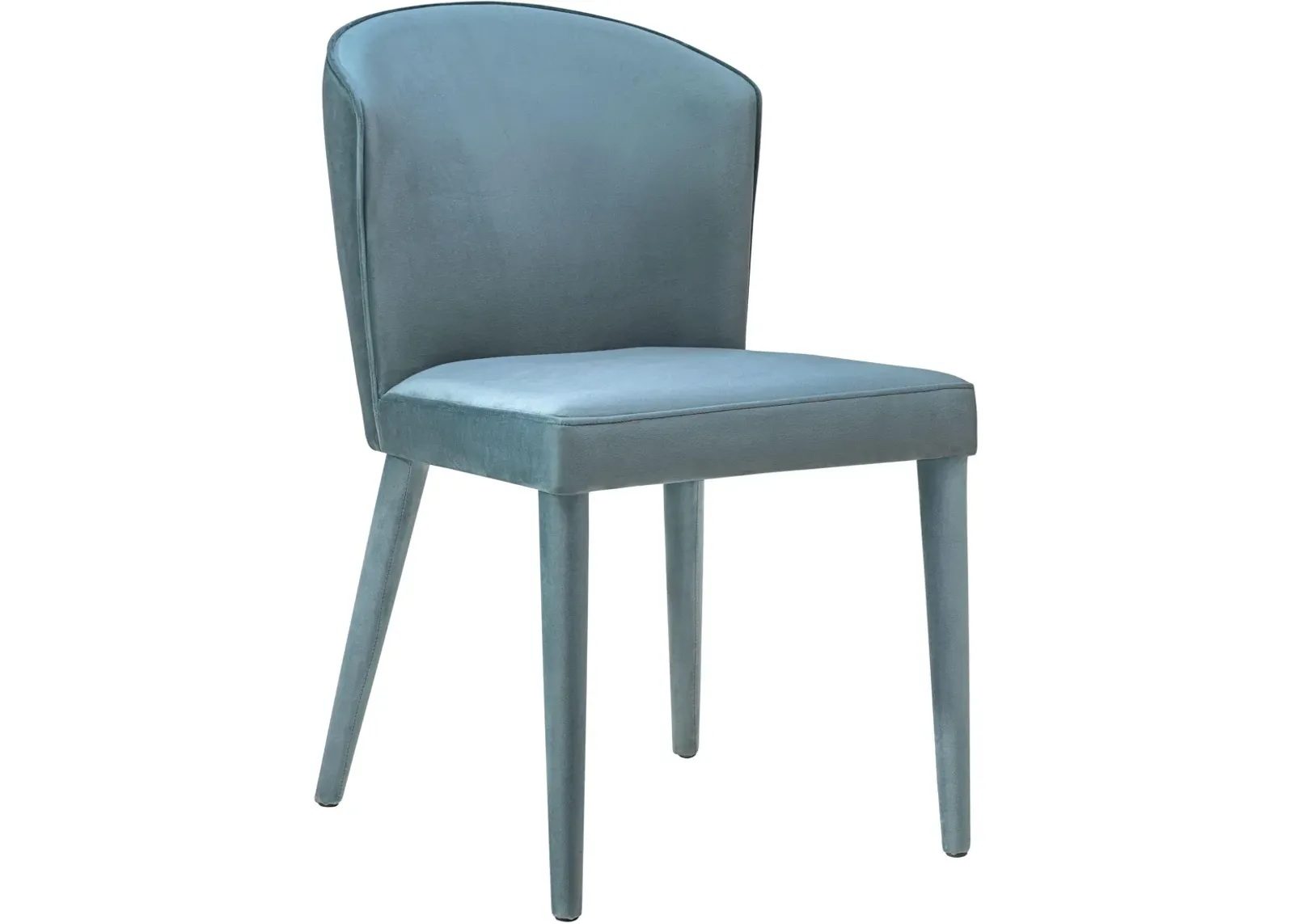 Metropolitan Sea Blue Velvet Chair