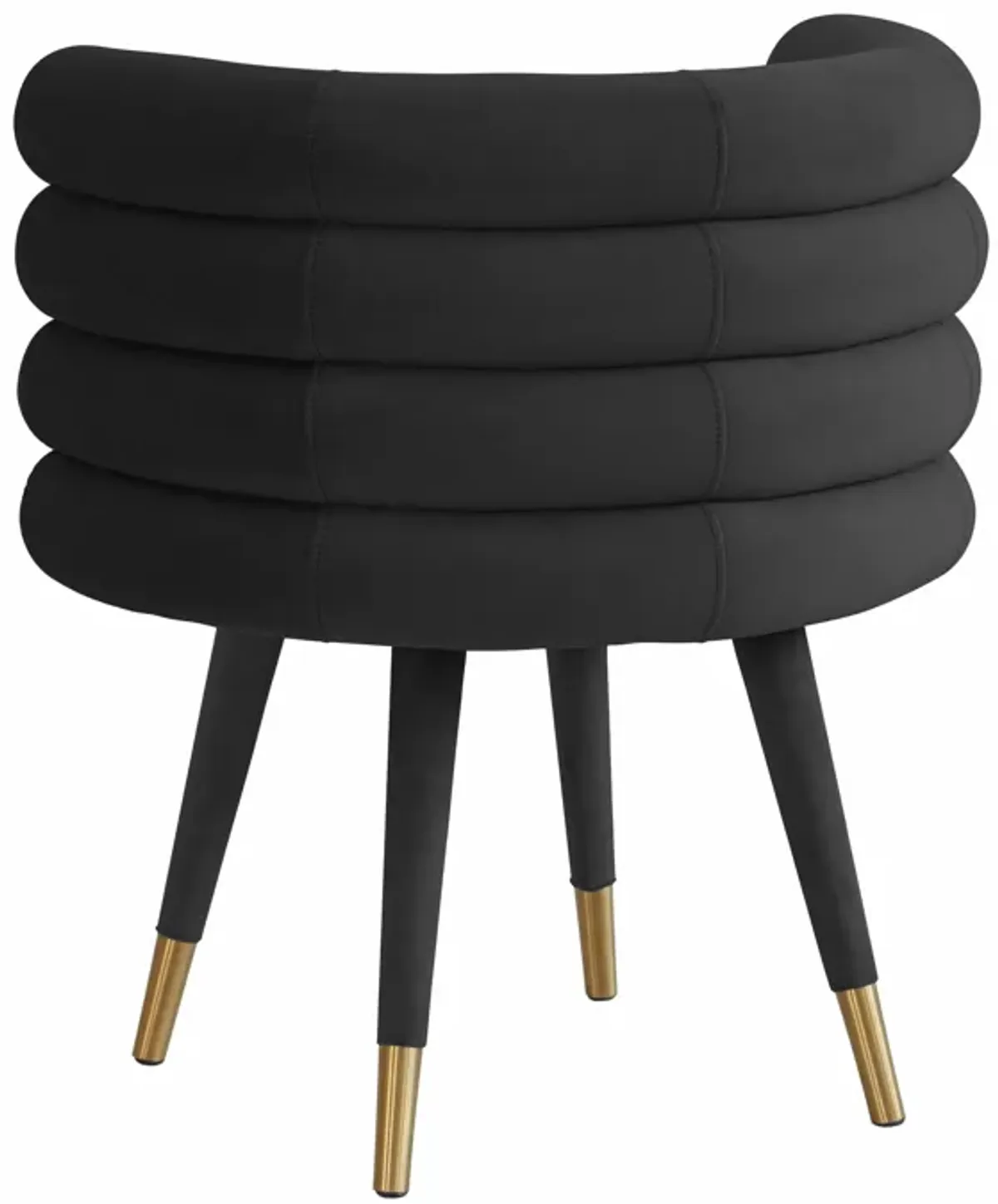 Betty Black Velvet Dining Chair