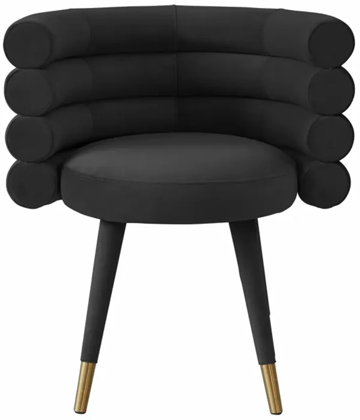 Betty Black Velvet Dining Chair