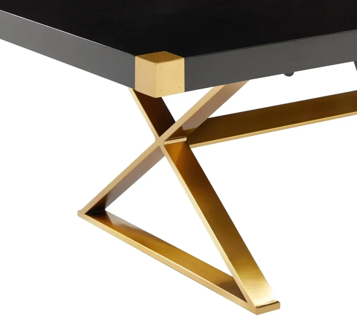 Adeline Black Lacquer Dining Table