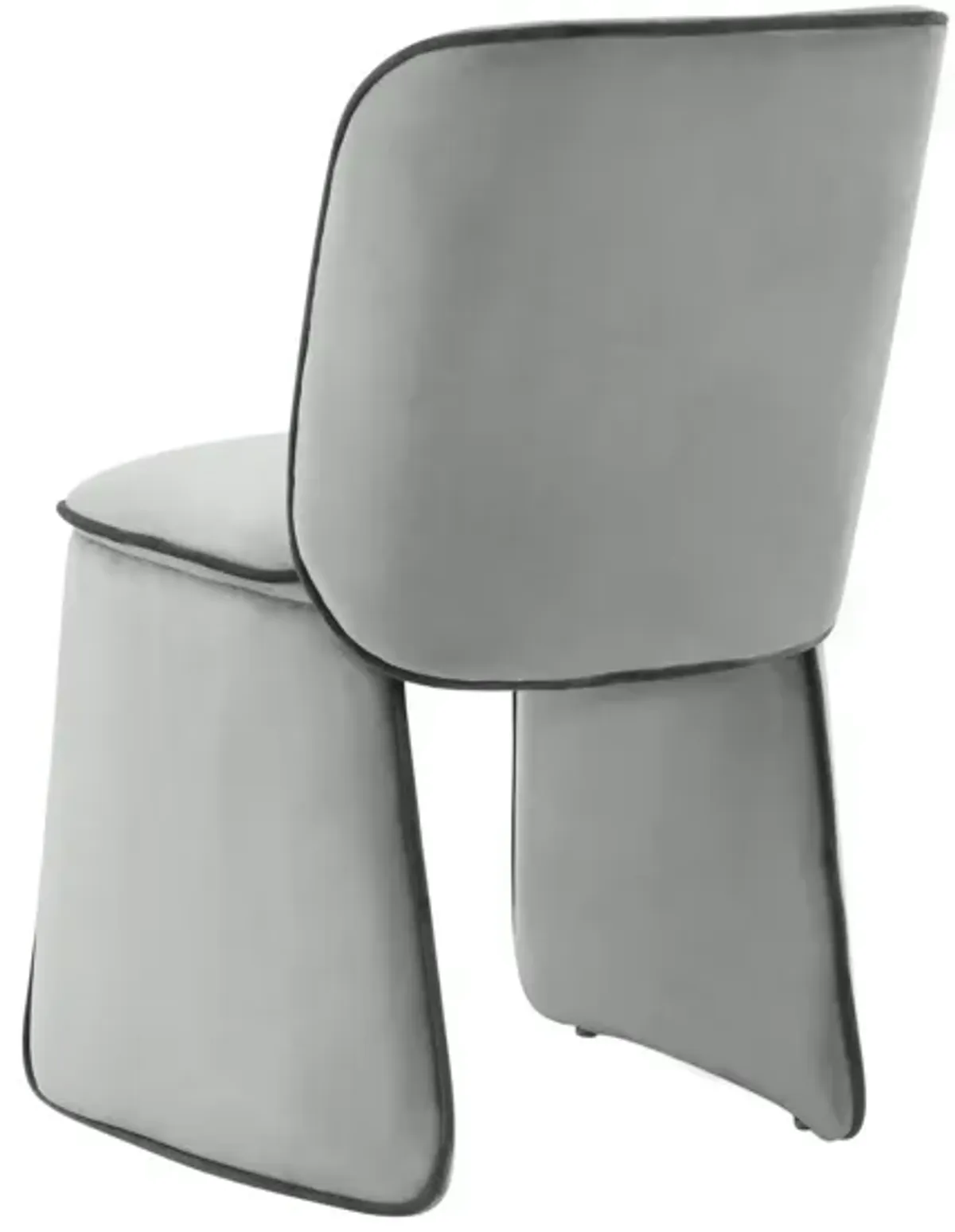 Kinsley Grey Velvet Dining Chair