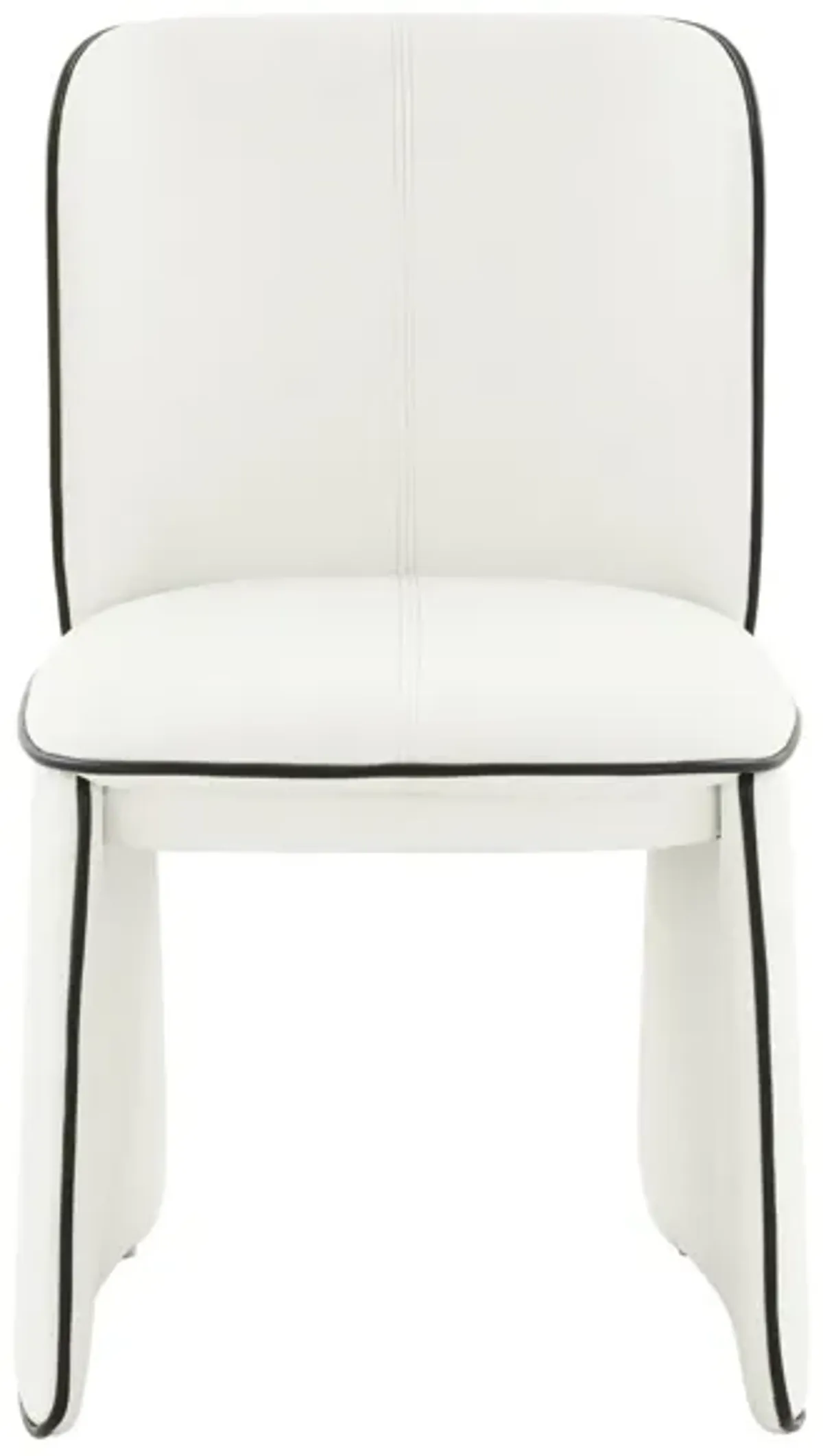 Kinsley Cream Performance Vegan Leather Dining Chair