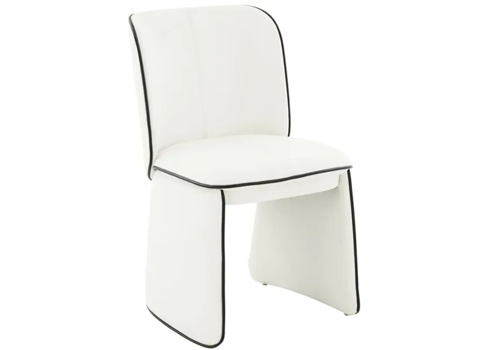 Kinsley Cream Performance Vegan Leather Dining Chair