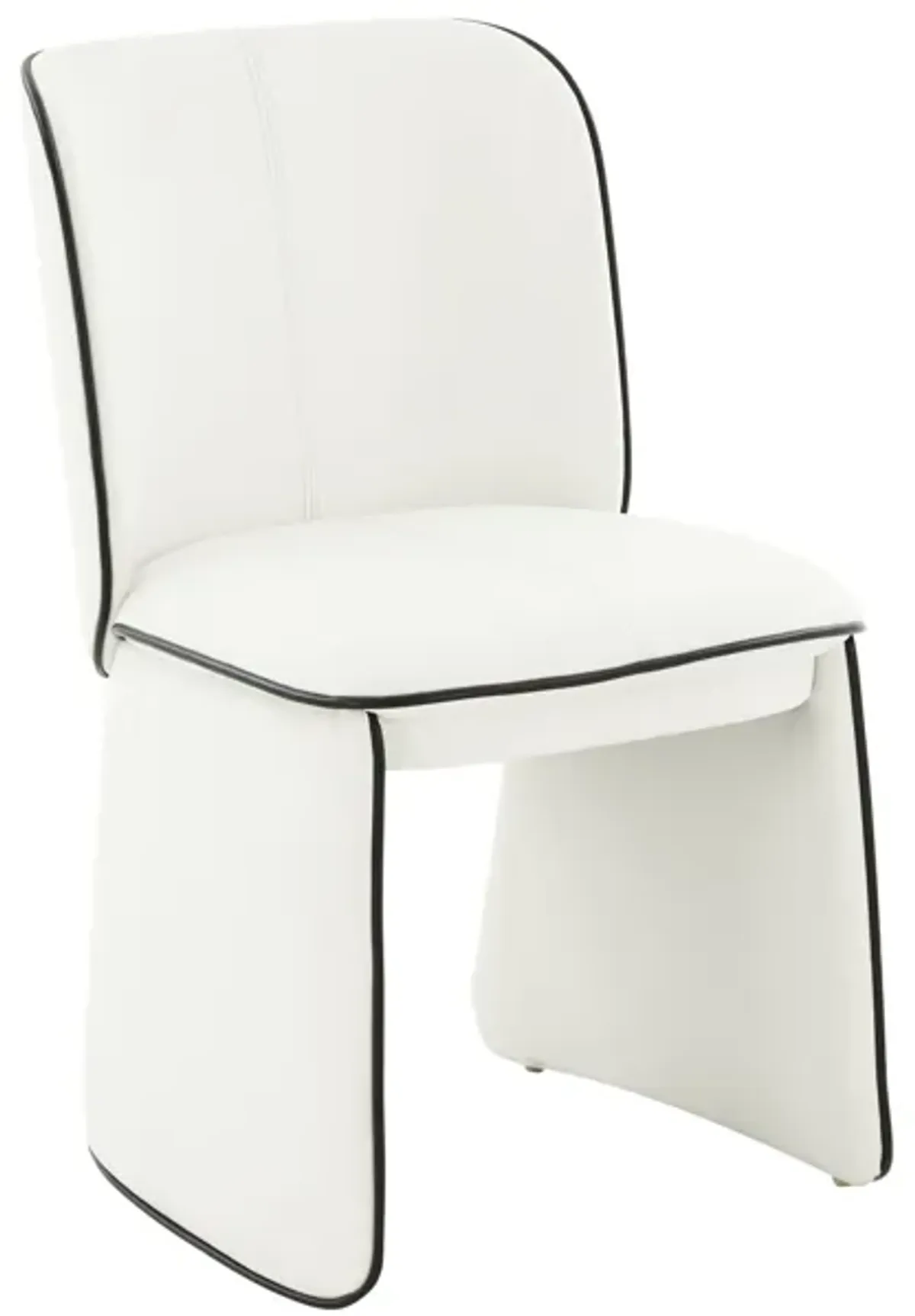 Kinsley Cream Performance Vegan Leather Dining Chair