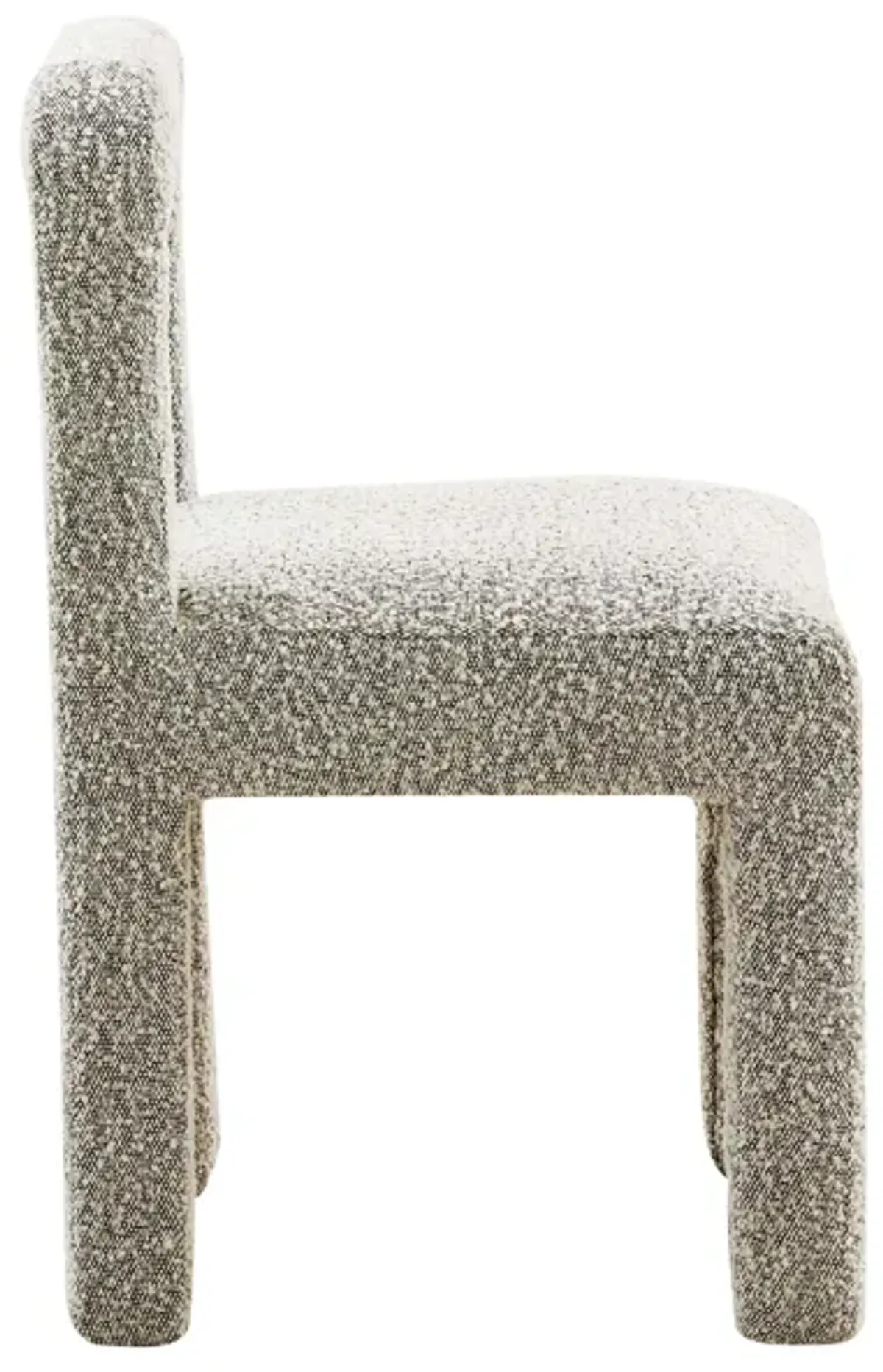 Hazel Grey Boucle Dining Chair