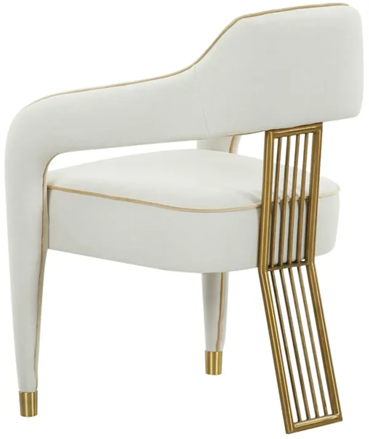 Corralis Cream Performance Linen Dining Chair