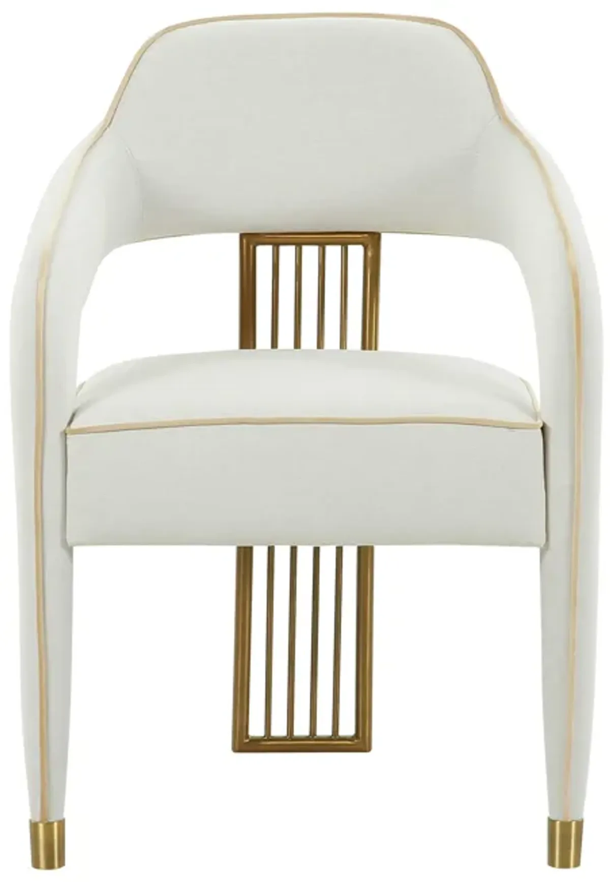 Corralis Cream Performance Linen Dining Chair