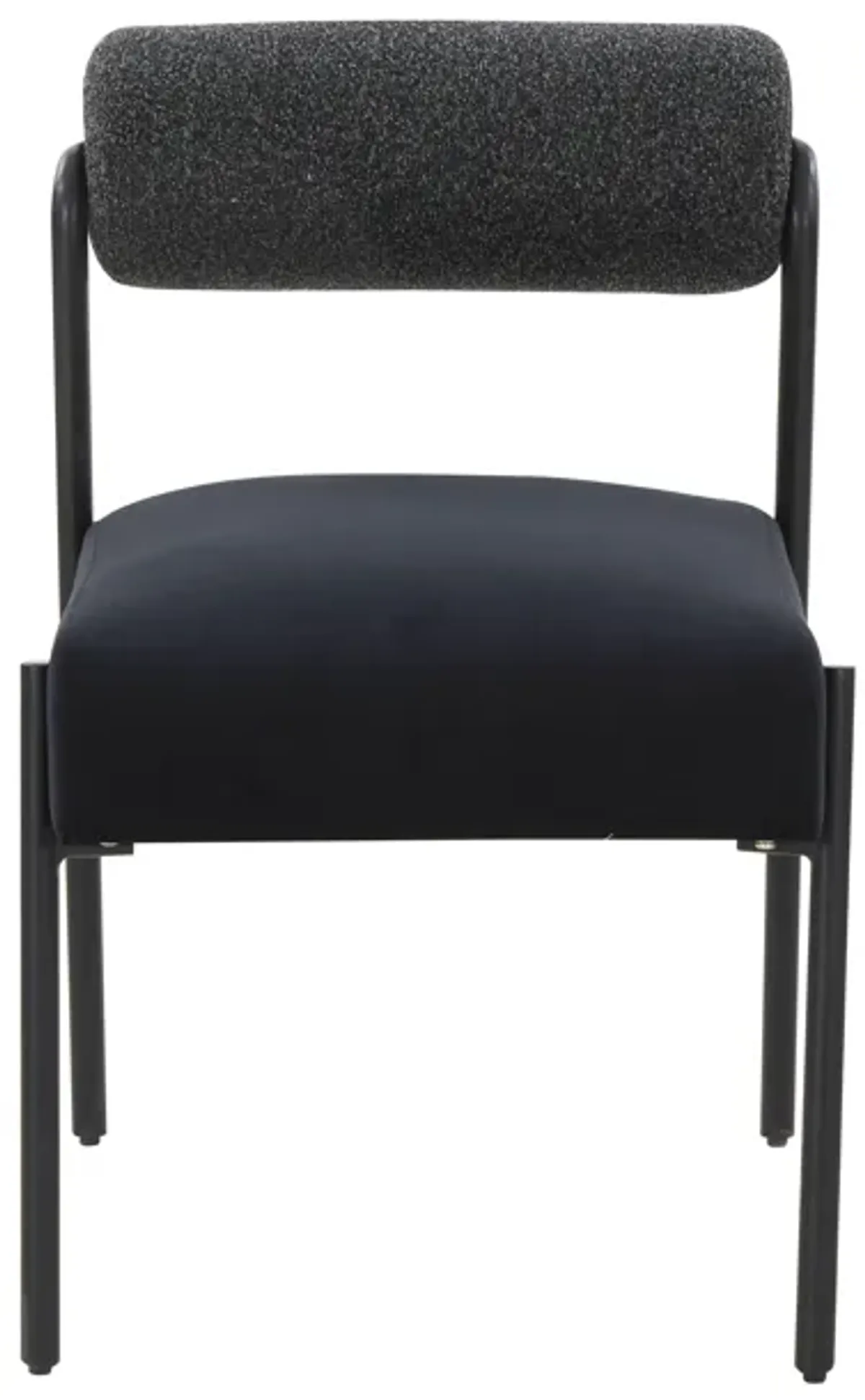 Jolene Black Velvet Dining Chair - Set of 2