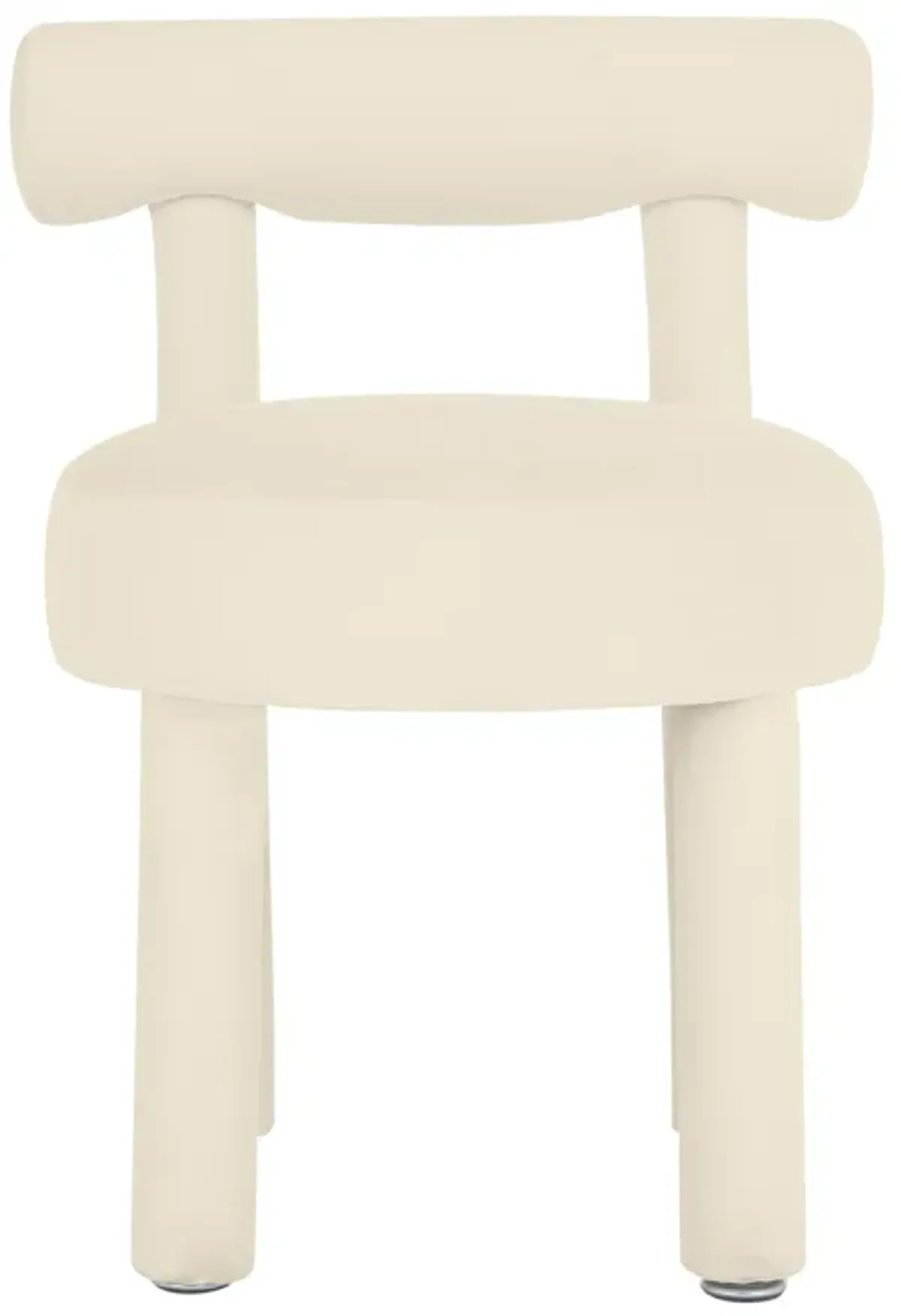 Carmel Cream Velvet Dining Chair