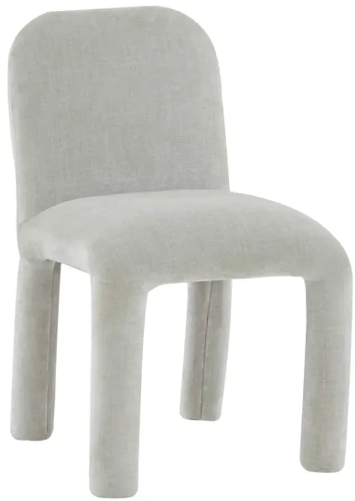 Georgia Light Grey Performance Chenille Dining Chair