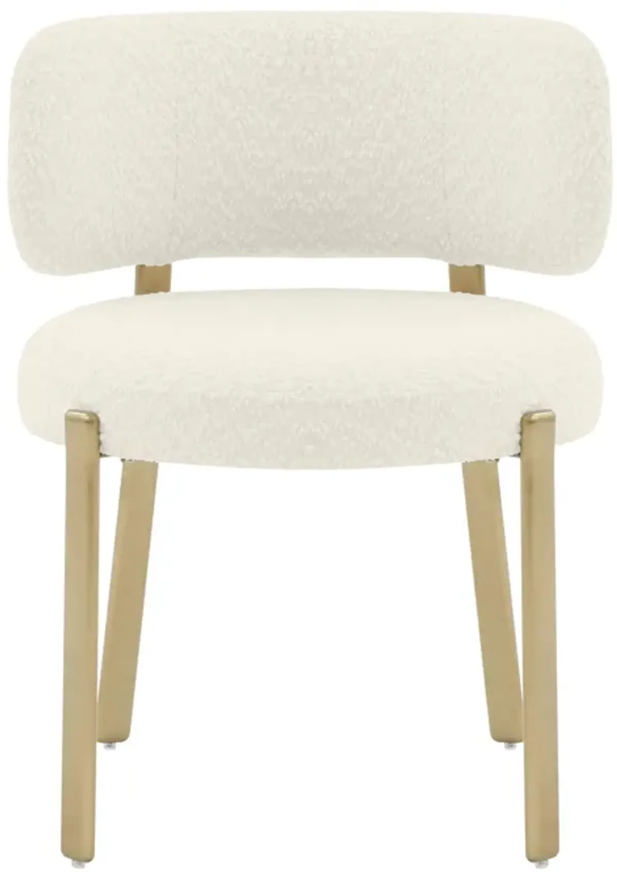 Margaret Cream Performance Boucle Dining Chair