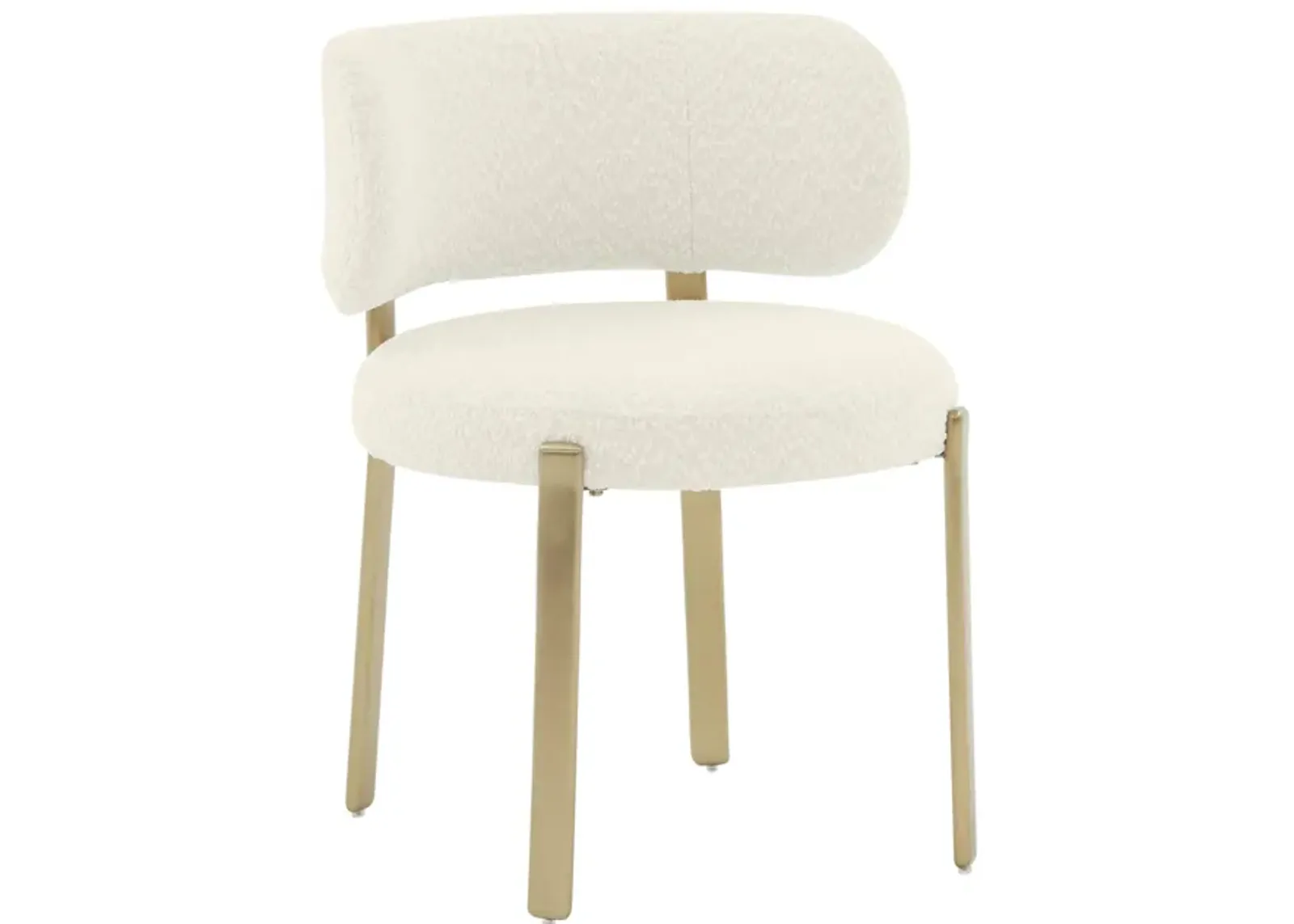 Margaret Cream Performance Boucle Dining Chair