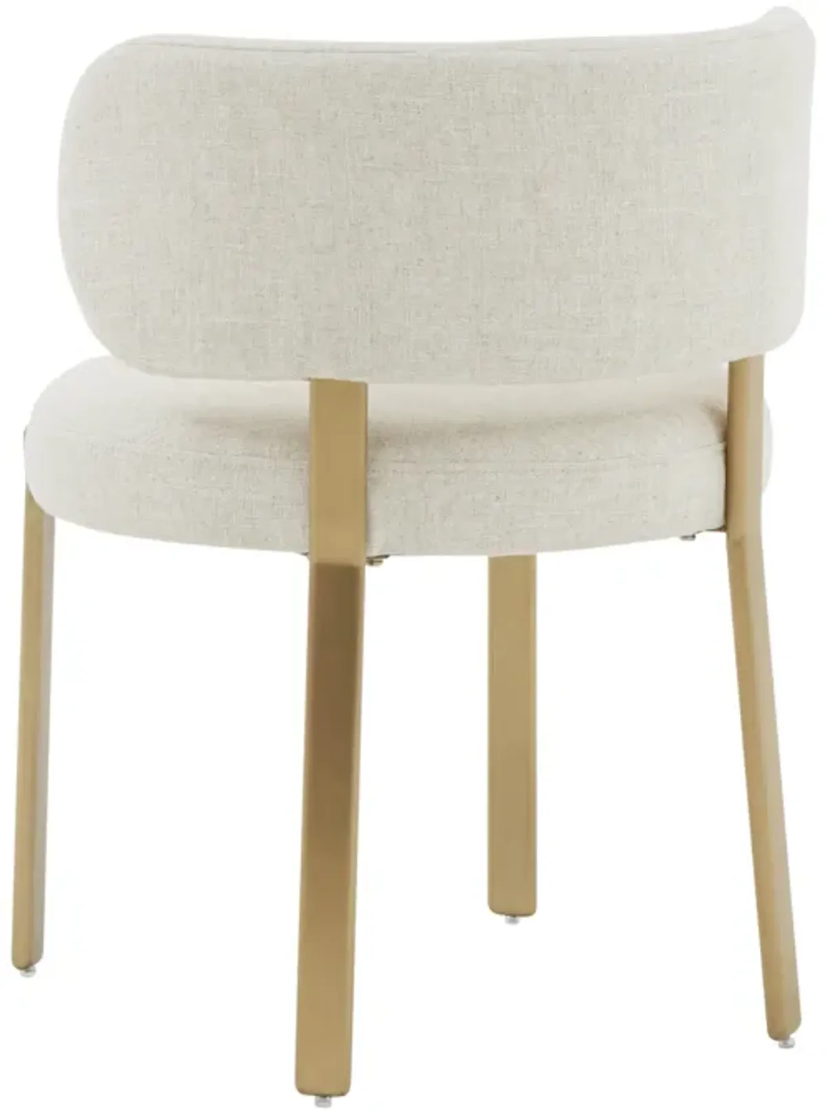 Margaret Cream Performance Linen Dining Chair