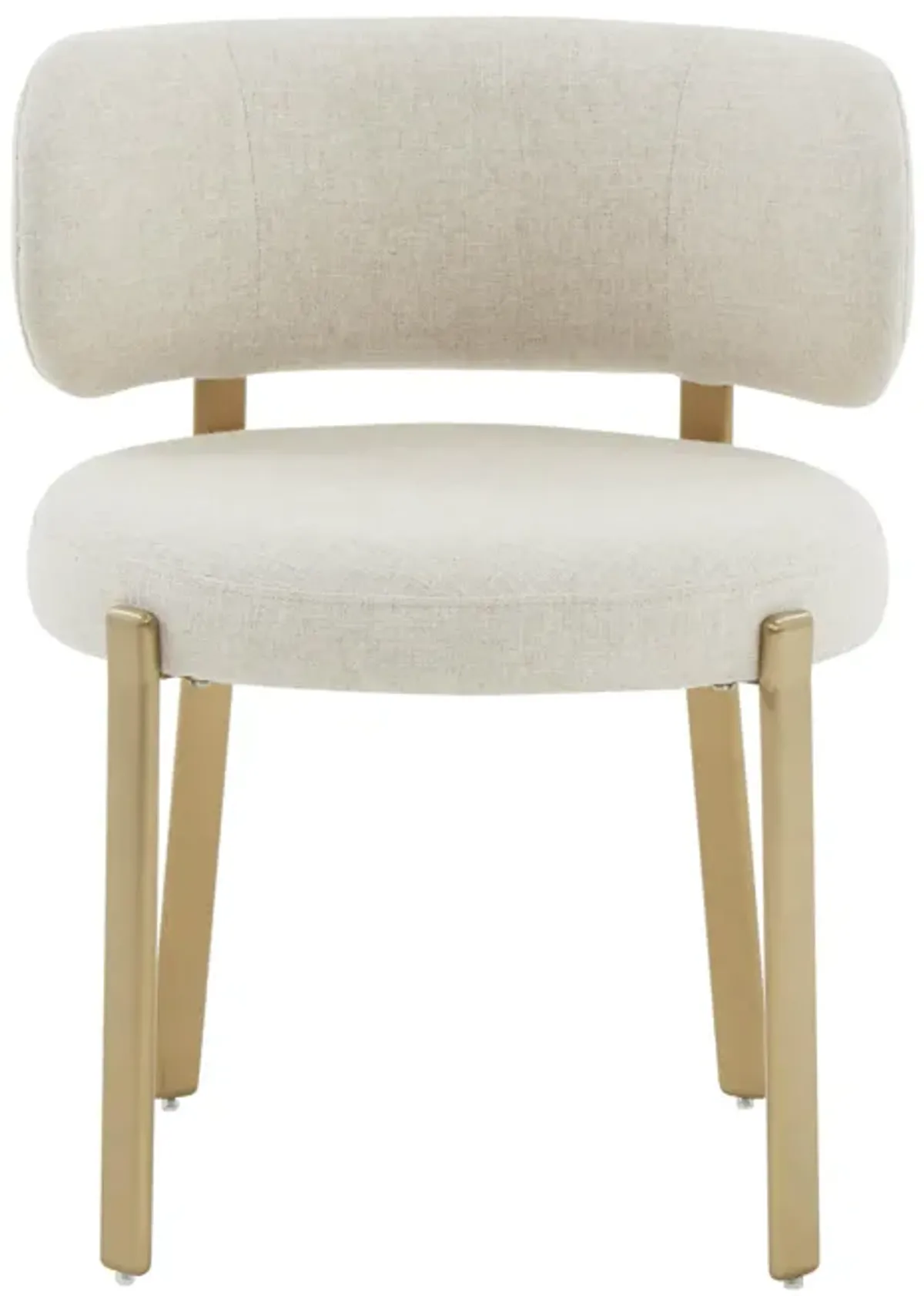 Margaret Cream Performance Linen Dining Chair