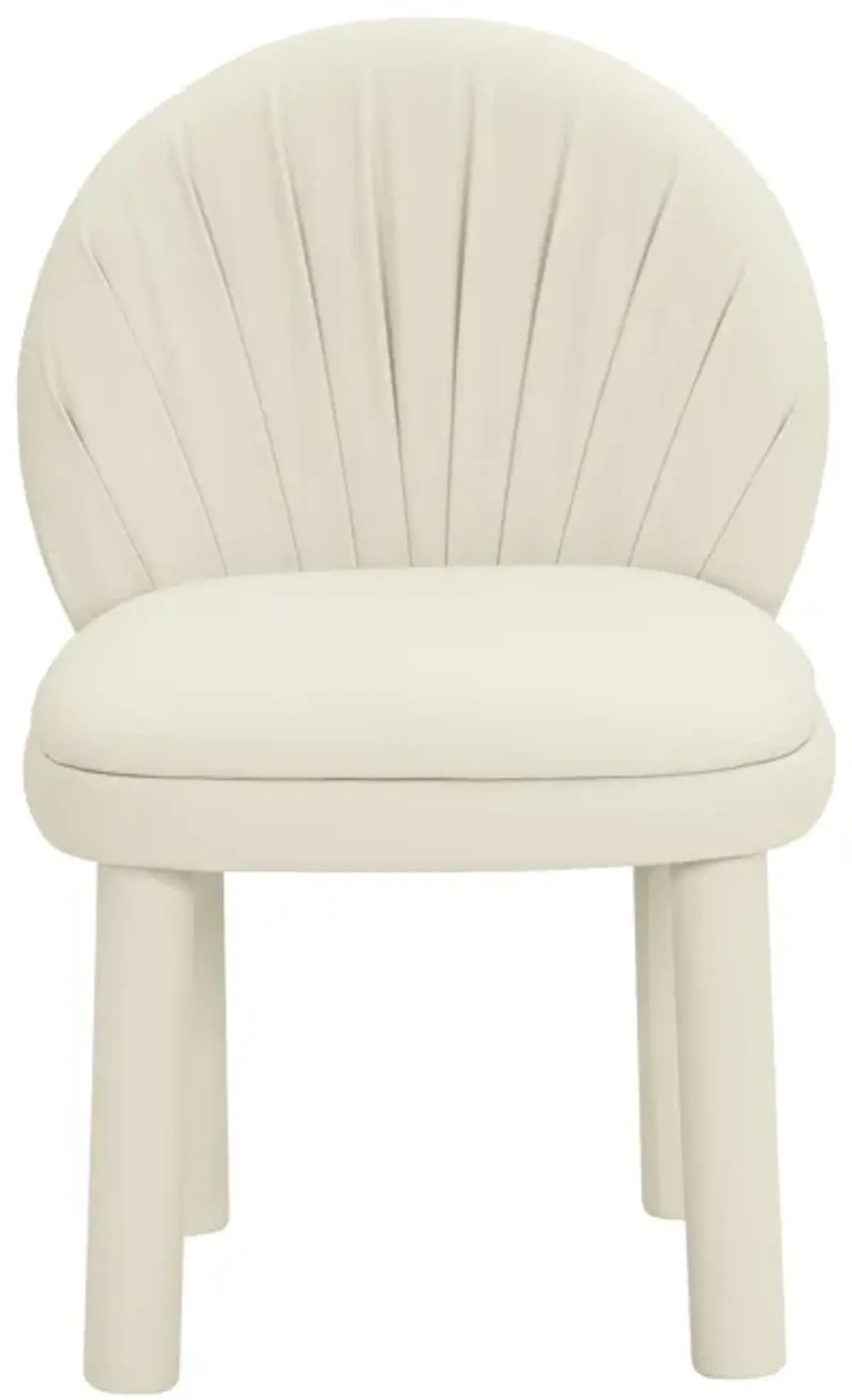 Aliyah Cream Performance Vegan Leather Dining Chair