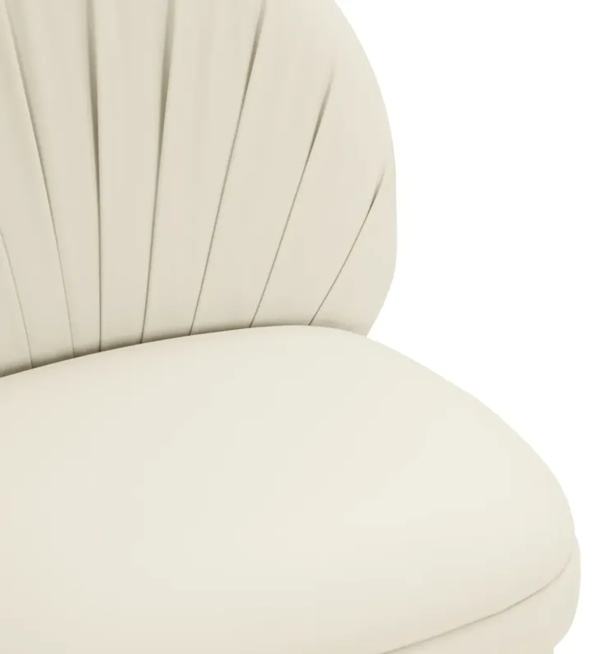 Aliyah Cream Performance Vegan Leather Dining Chair