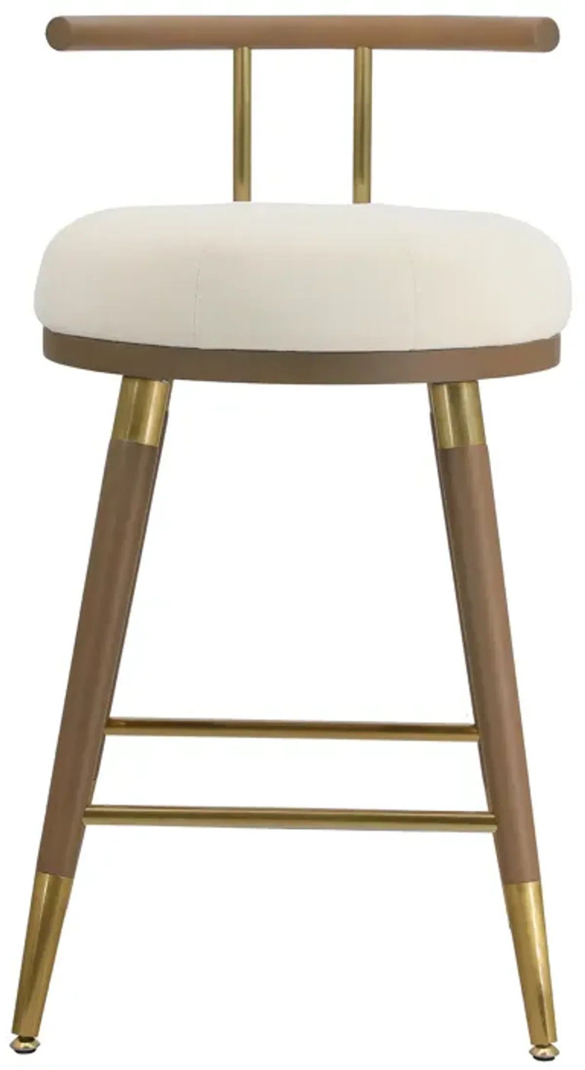 Juniper Cream Velvet Barstool