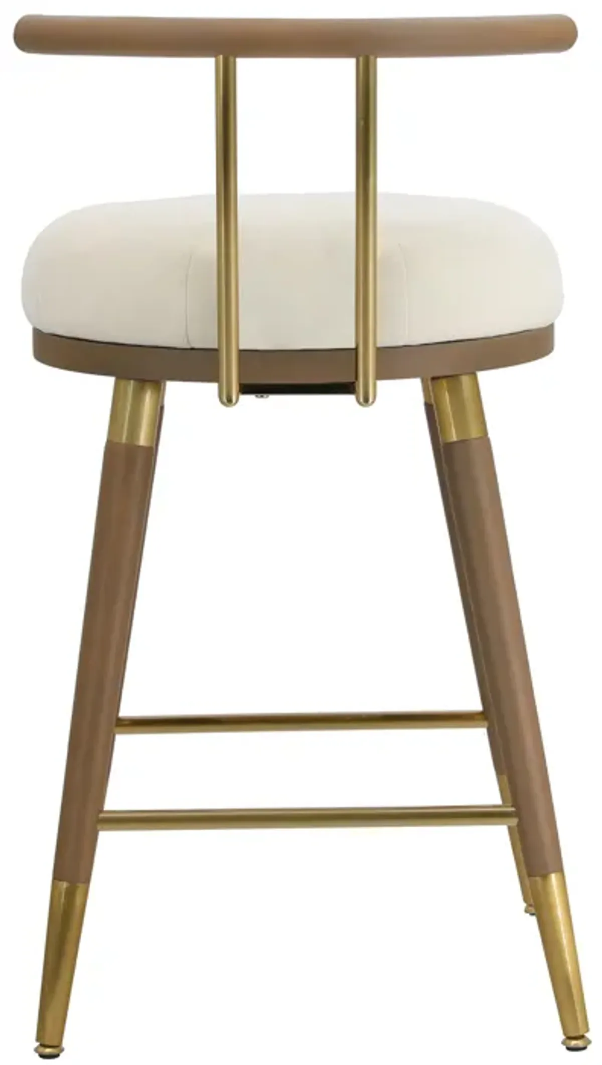 Juniper Cream Velvet Barstool