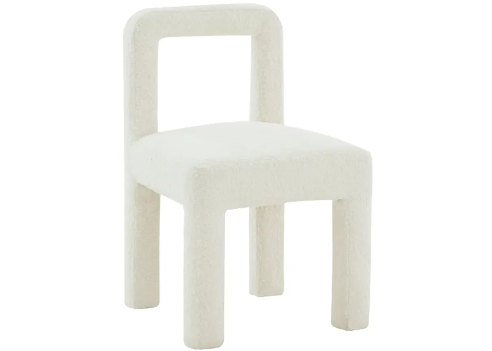 Hazel Cream Boucle Dining Chair