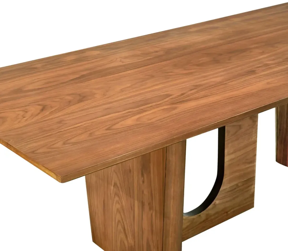 Satra Walnut Rectangular Dining Table