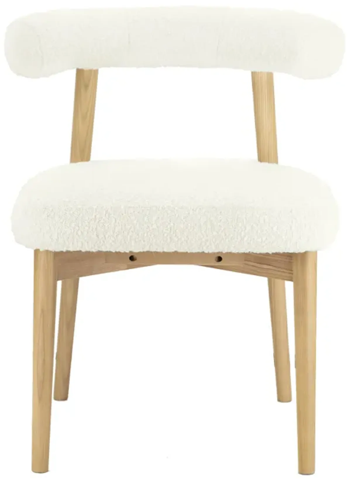 Spara Cream Performance Boucle Side Chair