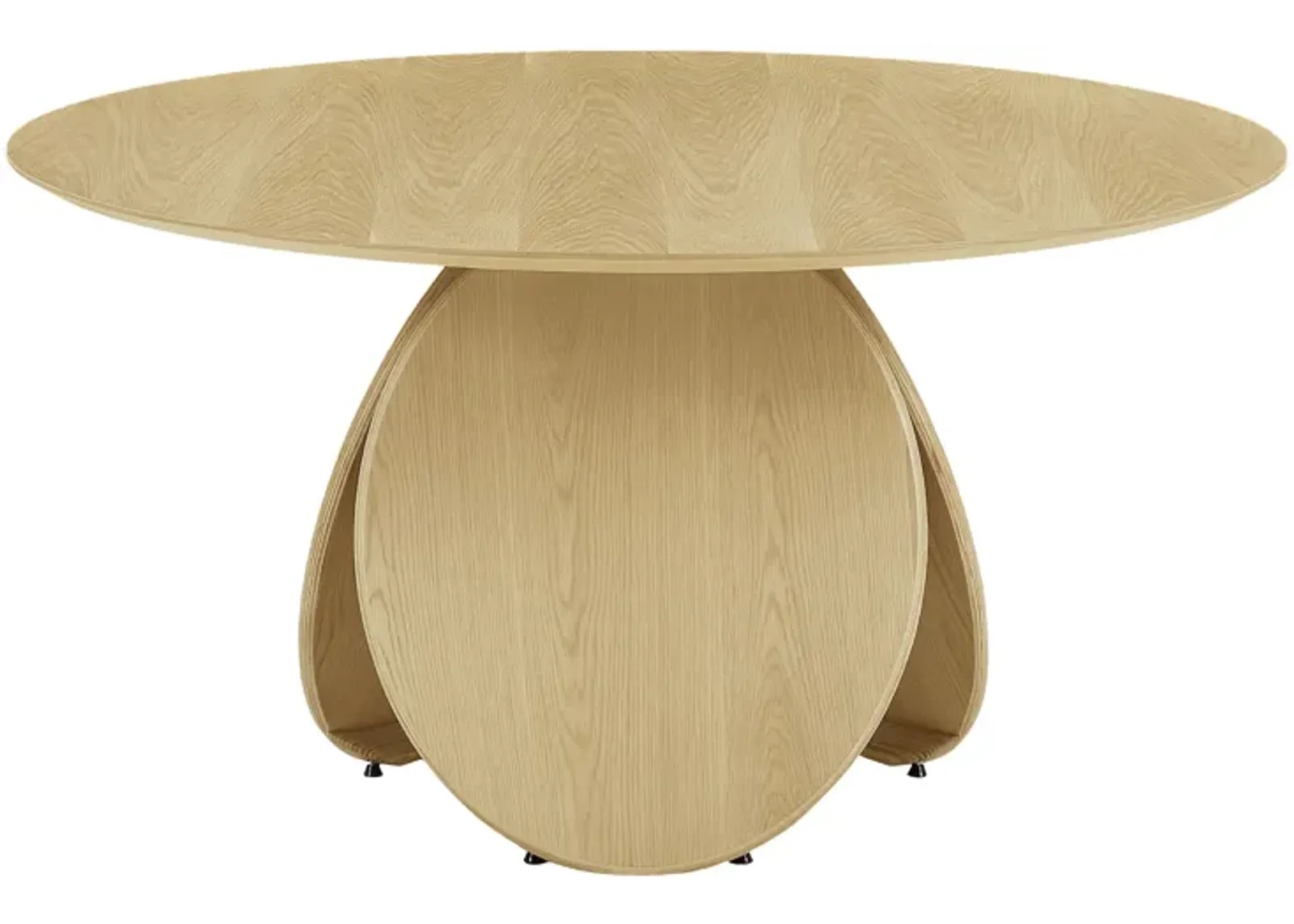 Emil Natural Oak Round Dining Table