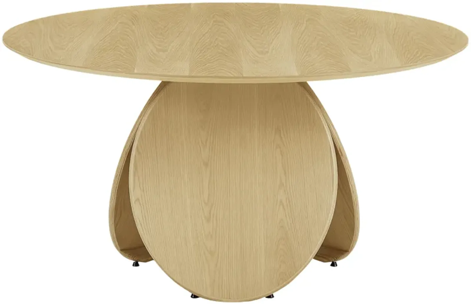 Emil Natural Oak Round Dining Table