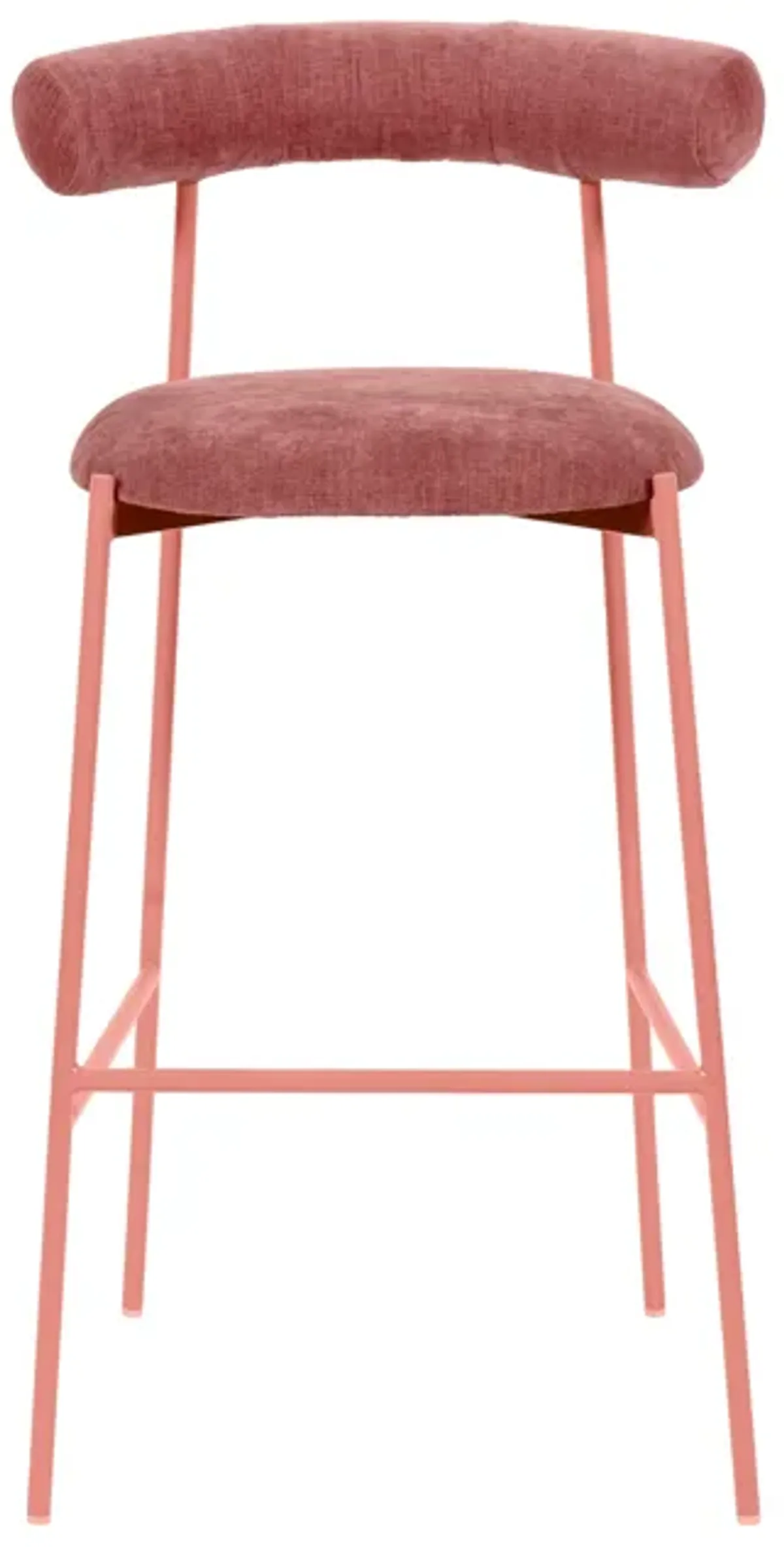 Liliana Mauve Performance Velvet Bar Stool