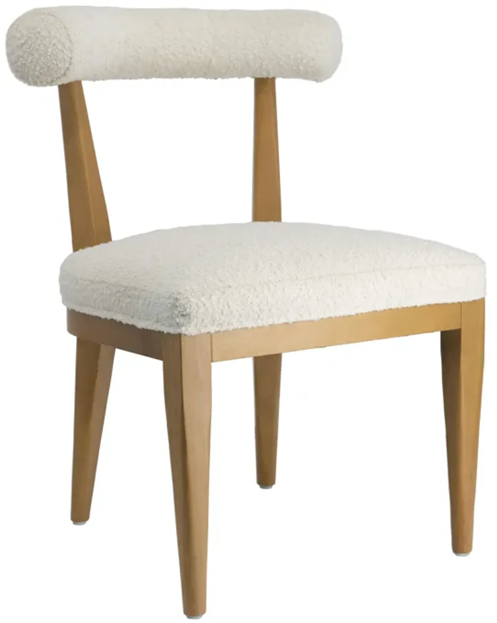 Palla Cream Performance Boucle Dining Chair