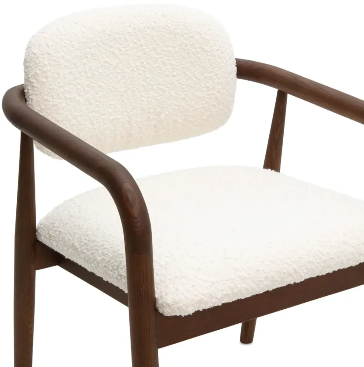 Betsy Cream Performance Boucle Dining Chair