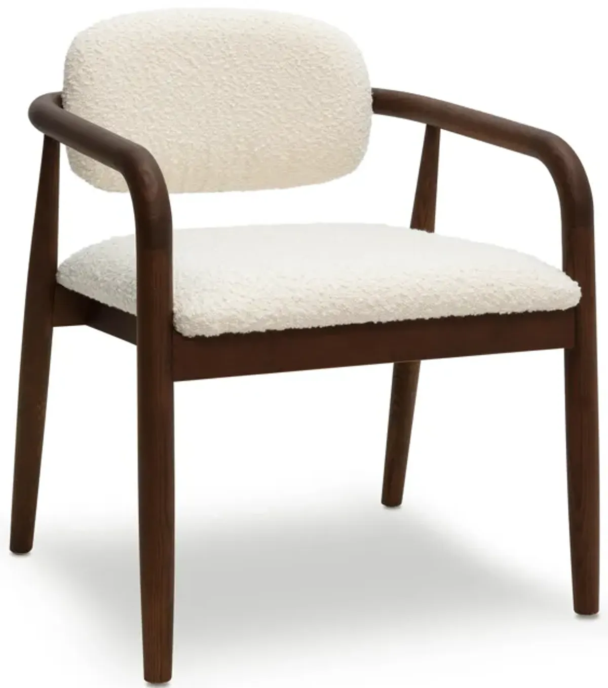 Betsy Cream Performance Boucle Dining Chair