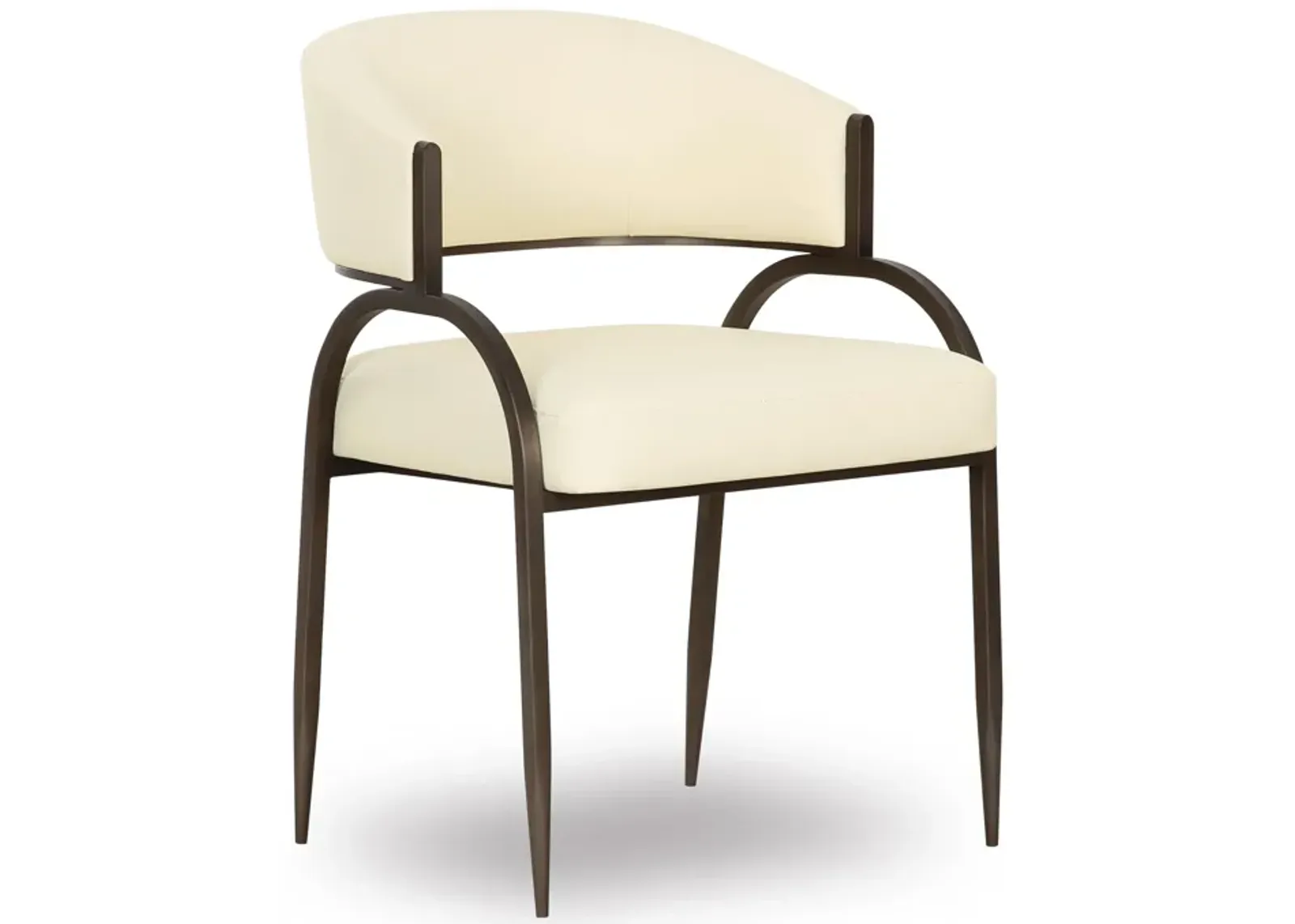 Tatum Cream Performance Vegan Leather Dining Chair