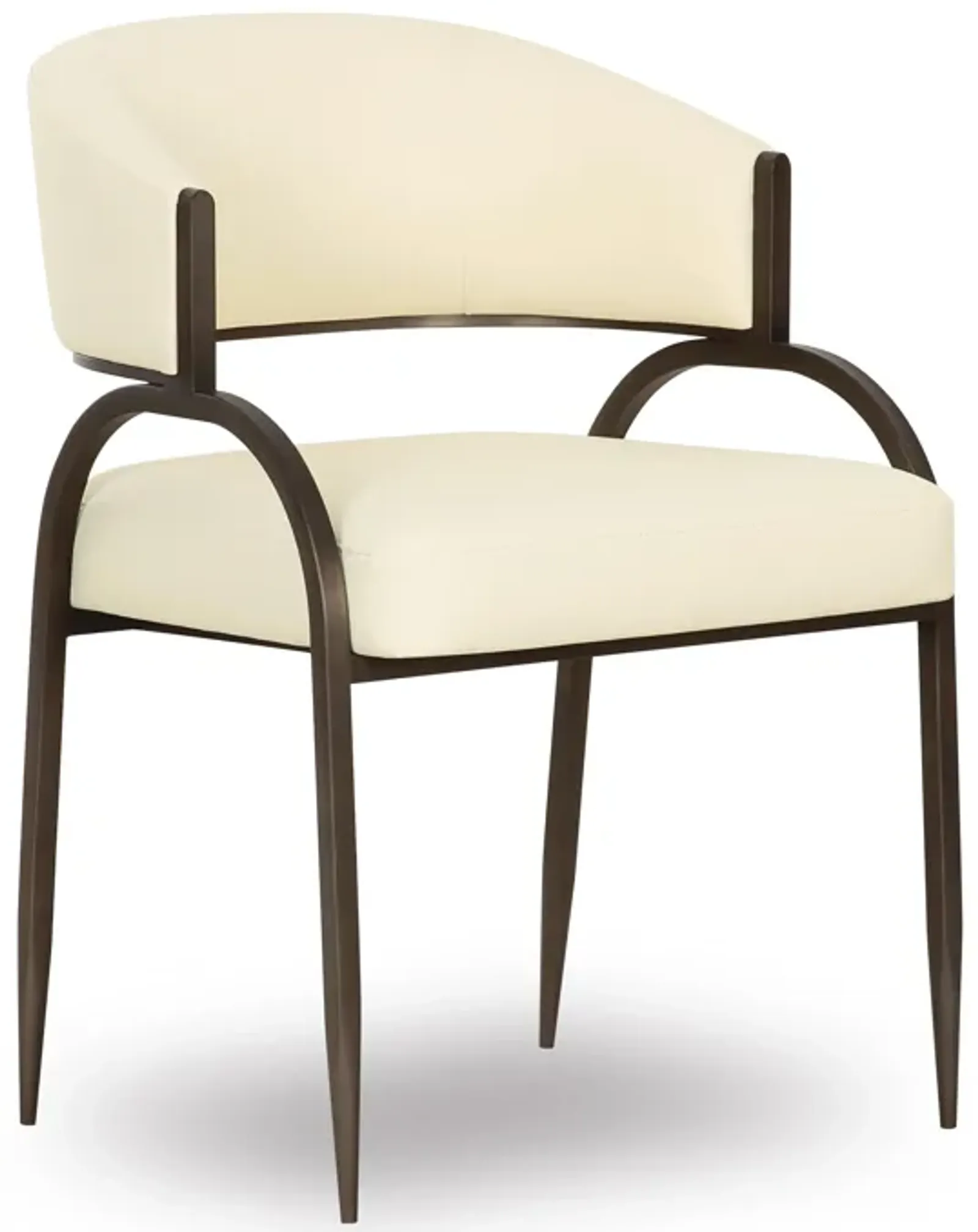 Tatum Cream Performance Vegan Leather Dining Chair